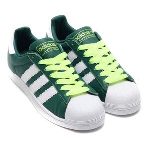 Adidas Superstar w/ Neon Accents